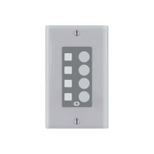ARC SW4e Push button Wall Panel Controller Silver