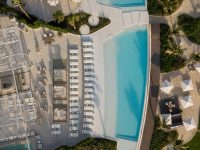 SĀN Beach opens with K-Array and Cyclops Lighting in all-white aesthetic