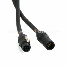 Power Extension Cable Waterproof PowerCon Male to Waterproof PowerCon Female