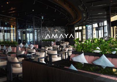 Amaya Chooses Discreet Outdoor and Indoor Sound Solution