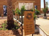 Outdoor Desert Cinema Opens with K-Array and Visiotek