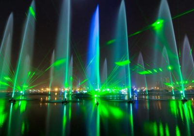 Dubai Festival City’s Imagine Show gets lit up with Ayrton COBRA Lasers