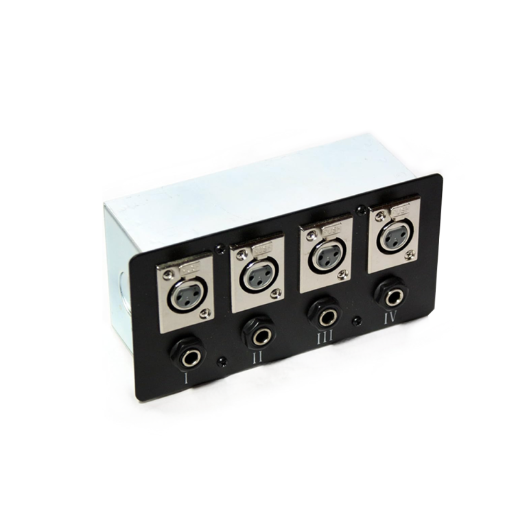 PP-4W - 4-Way Wall Mount Patch Panel