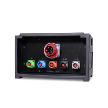 63A CEE 400V 5P In, Power Lock Set 500A Source Out, MCCB, Distribution Box Main Protection