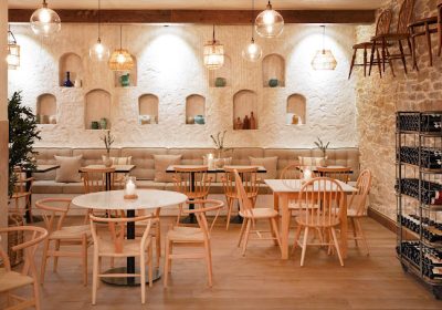 Taverna Greek Kitchen Gets KGEAR Sound Experience in All-white