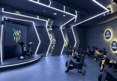 Khabib Gym Selects Cyclops Lighting, Madrix, and VisioTekk