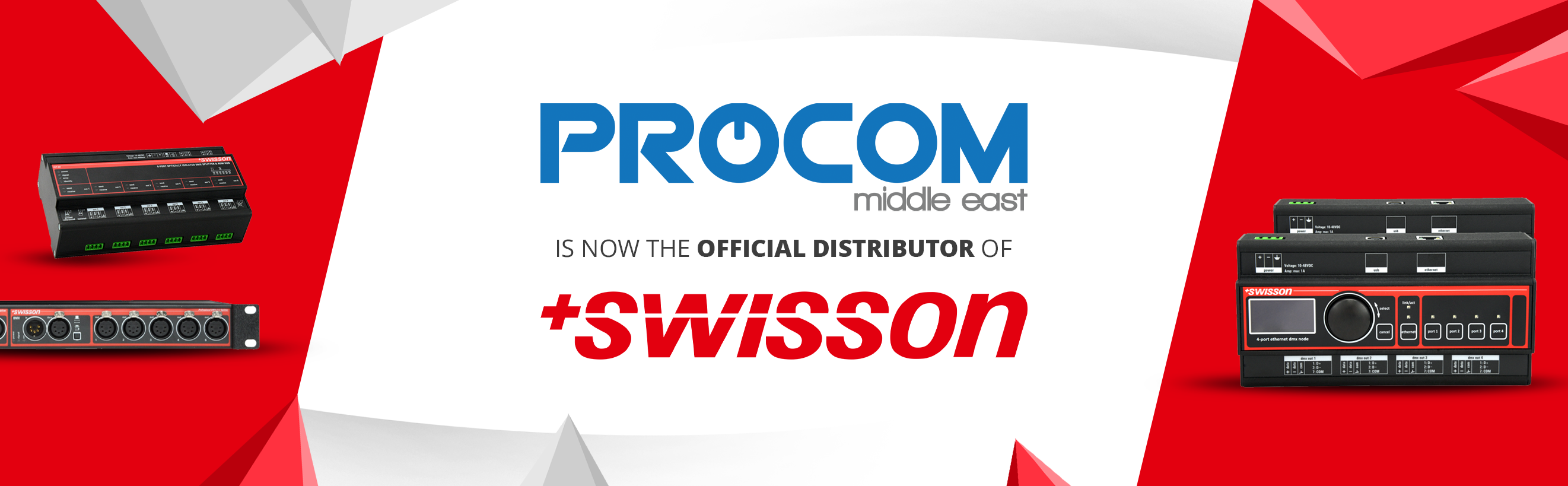 Procom Middle East to distribute Swisson in the GCC