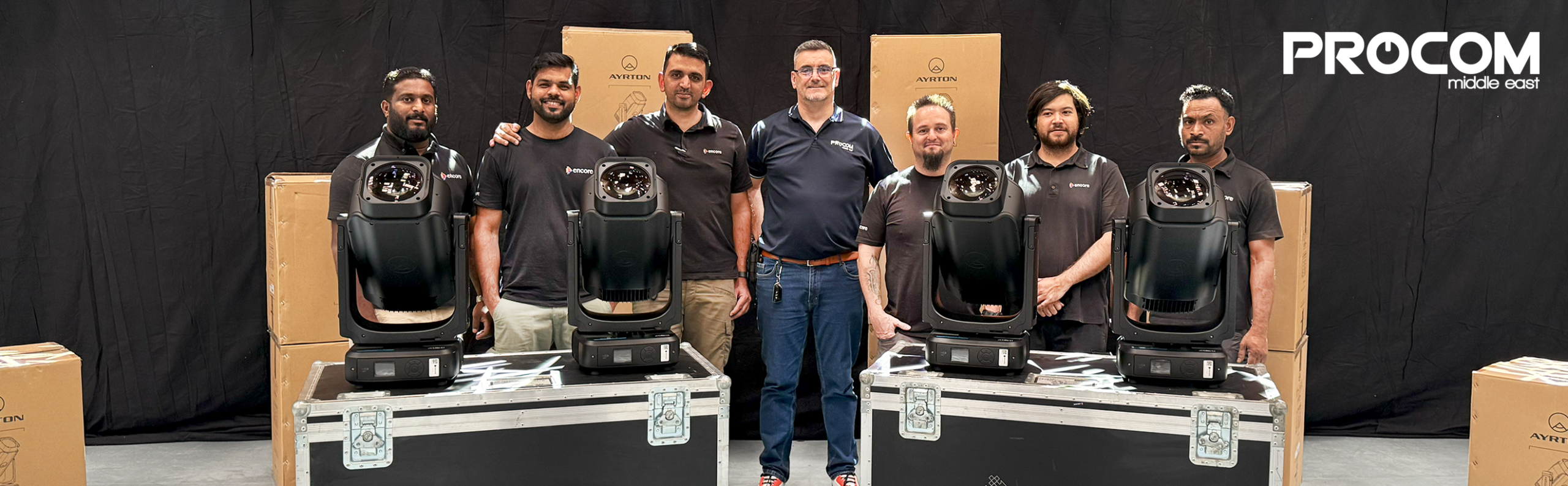 Encore Middle East Invests in 30 Ayrton Rivale Profiles for Unmatched Event Versatility Across the Region