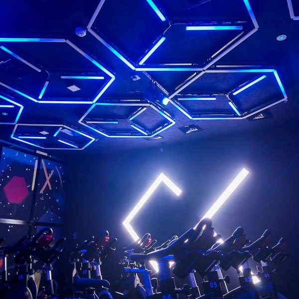 Crank Fitness Studio Syncs Music and Light with MADRIX LED pixel control