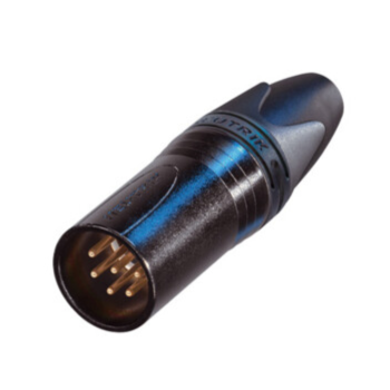 NC6MXX-B - CABLE CON. MALE 6POLE B